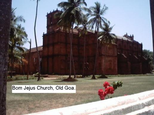 Bom jejus church at Old Goa 17 K.m. from hotel